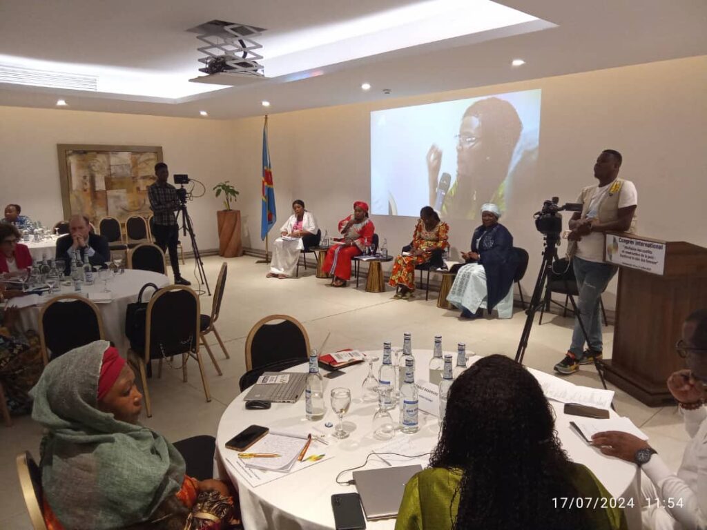 RDC Participation Des Femmes Au Processus De Paix Anny Matundu