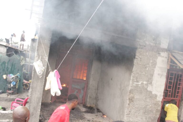 Kinshasa : cinq enfants périssent dans un incendie à N’sele