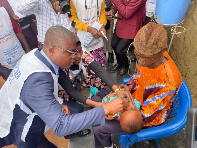 Kongo Central : Lancement de la deuxième phase de vaccination contre la poliomyélite