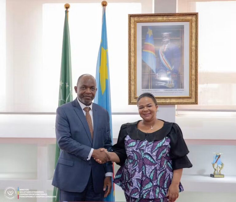 RDC : la Ministre Thérèse Kayikwamba et le Directeur régional d’ONU-Femmes renforcent la collaboration en faveur de l’égalité des sexes et de la paix