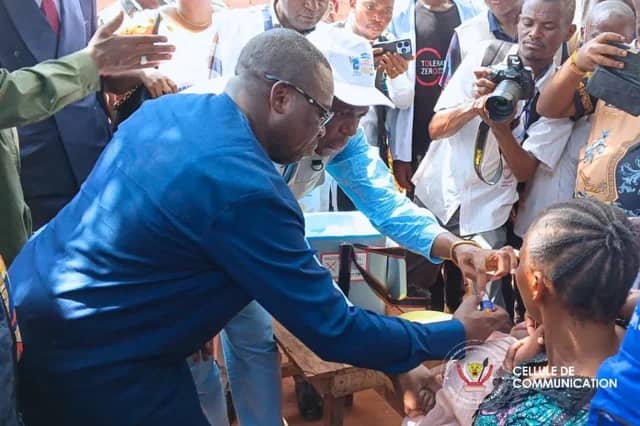 Kasaï : plus d’un million d’enfants seront vaccinés contre la poliomyélite