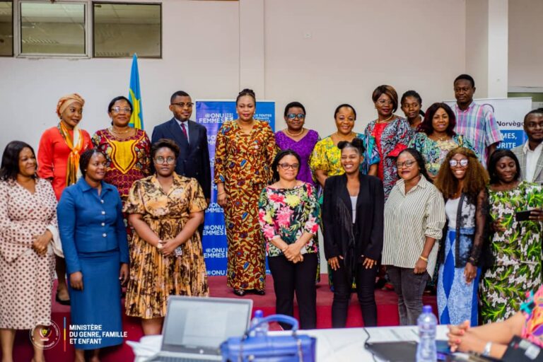 RDC : Un atelier d’analyse genre pour renforcer le suivi des accords de paix ouvert à Kinshasa