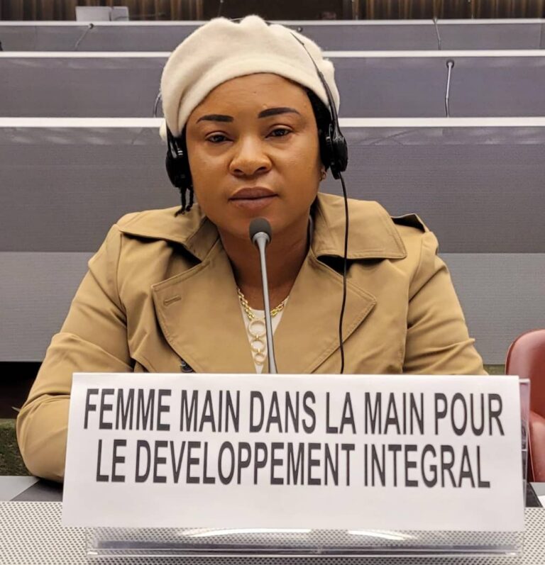 Forum mondial sur les réfugiés 2025 : à Genève, FMMDI plaide auprès du HCR pour la poursuite des initiatives en faveur de la protection des femmes au Kasaï