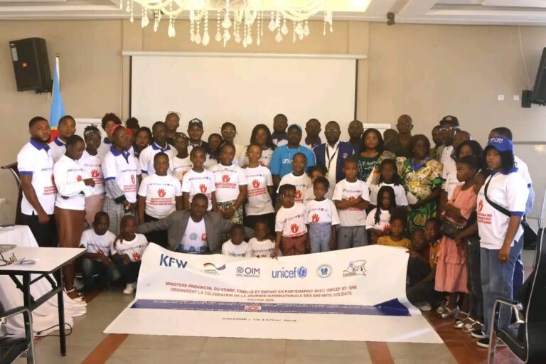 Tanganyika : sensibilisation des communautés contre l’implication des enfants dans les conflits armés