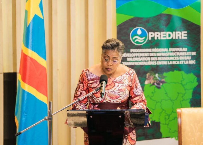 Développement rural RDC-RCA : Judith Suminwa lance le programme régional PREDIRE pour la valorisation des ressources en eau transfrontalière