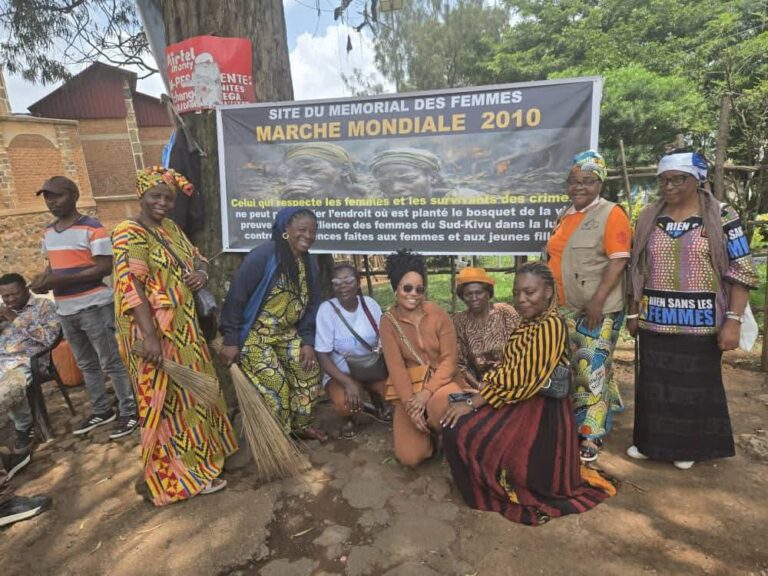 Bukavu : les organisations féminines célèbrent le mois des droits de la femme au Mémorial des femmes de Nguba