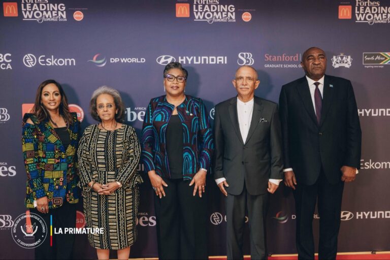 Johannesburg : Judith Suminwa porte la voix du leadership féminin congolais au Forbes Woman Africa Summit 2026